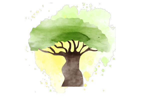 Baobab Watercolor: A Fresh Take on Animals for Brands