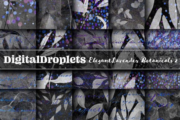 ElegantLav Botanicals 2 Bundle: Premium Backgrounds