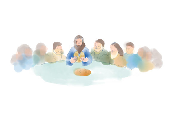 Last Supper Watercolor: A Religious Craft Asset Review