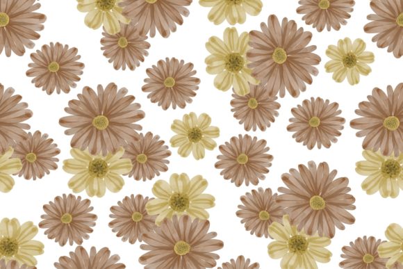 Review: Brown Flower Petal Patterns for Sellers