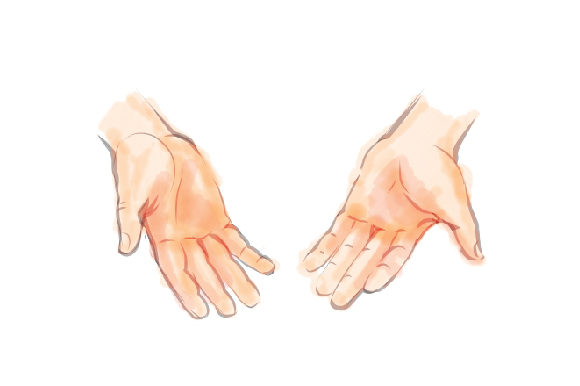 Watercolor Open Hands Review for Designs Amp