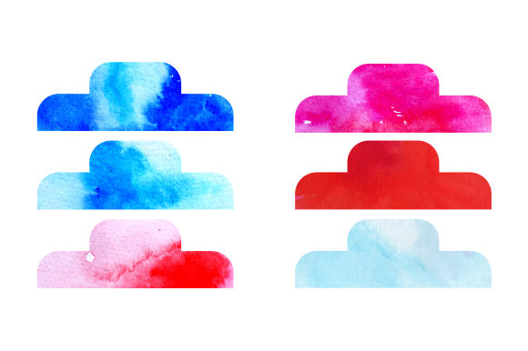 Watercolor Planner Divider Tabs: A Seller's Review